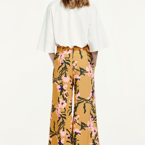 Marimekko Lici Belted Palazzo Pants Anthropologie - Picture 4 of 6